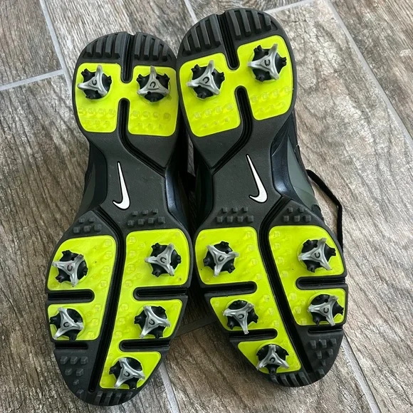 Nike Golf Lunarlon with Saddle Spikes, Men’s Size 9W US, Size 42.5 EU - Picture 7 of 7